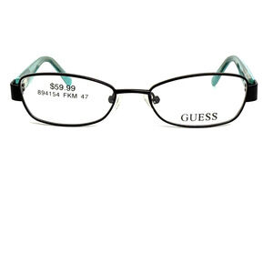Guess Kids Eyeglasses Frames GU9092 BLK Black Blue Full Rim 47-16-130‎ H19297